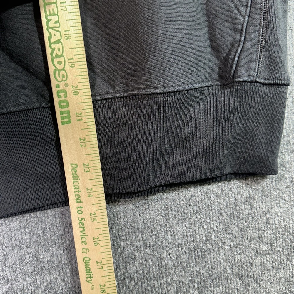 Champion Reverse Weave Hoodie Men's Small Black Fleece Sweatshirt Vintage Y2K - Picture 6 of 9